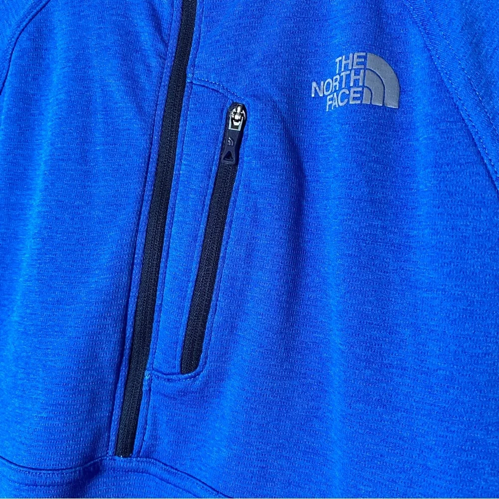 The North Face 1/4 Zip FlashDry Active Pullover Royal Blue Sport Run Men’s S